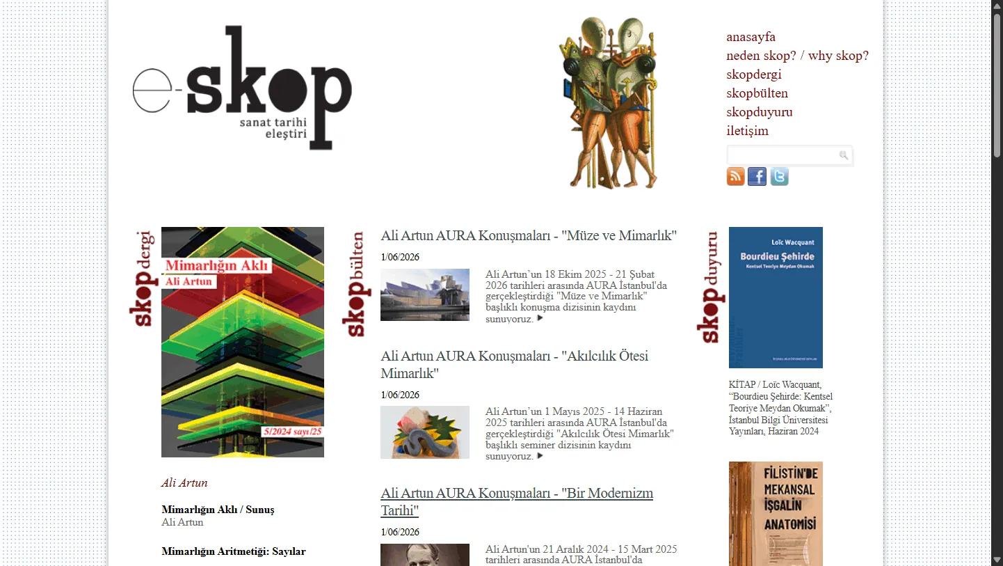 Skop Elektronik Dergi Sitesi