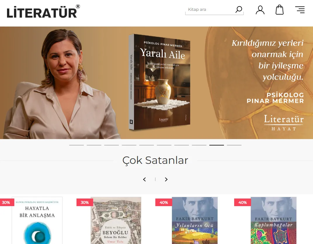 Literatür Yayınları — ekran görüntüsü