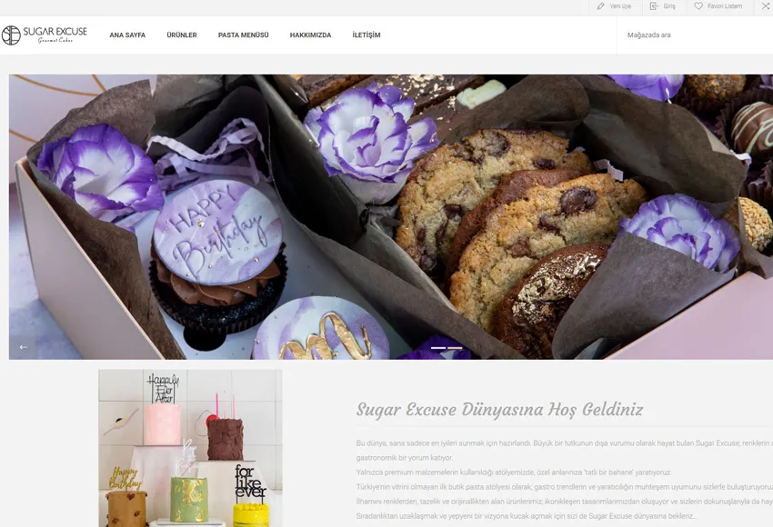 SugarExcuse Gourmet Cakes — ekran görüntüsü